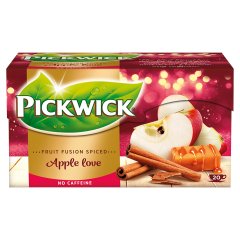 Pickwick Apple Love gyümölcstea az alma, a fahéj és a karamell ízével 20 filter 35 g