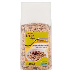 SPAR free from gluténmentes müzli zabpehelyből, tej- és étcsokoládéval 400 g