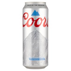 Coors világos sör 4,3% 500 ml