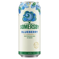 Somersby Blueberry cider almalé alapú szénsavas, alkoholos ital kékáfonya ízesítéssel 4,5% 0,5 l