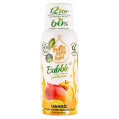 FruttaMax Bubble¹² Light mangó ízű vegyes gyümölcsszörp édesítőszerekkel 500 ml