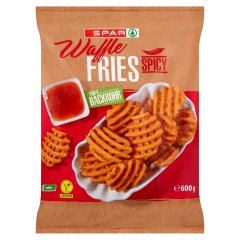 SPAR elősütött, gyorsfagyasztott fűszerezett rácsos burgonya 600 g 