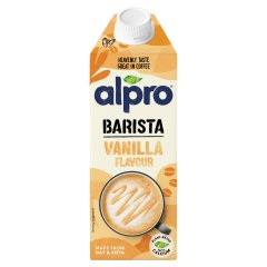 Alpro Barista vaníliaízű zab- és szójaital hozzáadott kalciummal és vitaminokkal 750 ml