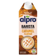 Alpro Barista karamell ízű zab- és szójaital hozzáadott kalciummal és vitaminokkal 750 ml