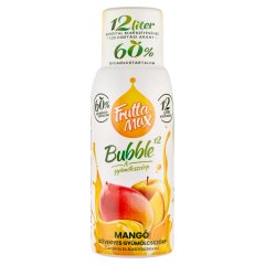 FruttaMax Bubble¹² mangó ízű vegyes gyümölcsszörp cukorral és édesítőszerekkel 500 ml