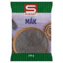 S-Budget étkezési mák 250 g