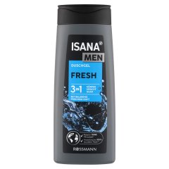 Isana Men Fresh 3in1 tusfürdő gél férfiaknak 300 ml