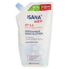 Isana Med szappanmentes bőrtisztító 500 ml