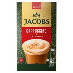 Jacobs Cappucino azonnal oldódó kávéitalpor 8 x 11,6 g (92,8 g)