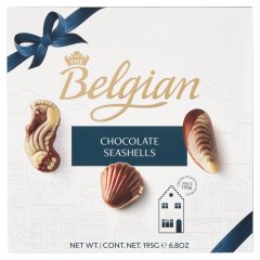 The Belgian Seashells belga csokoládé praliné 195 g 