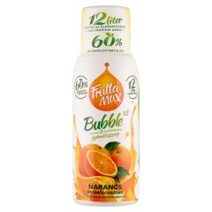 FruttaMax Bubble¹² narancs gyümölcsszörp cukorral és édesítőszerekkel 500 ml