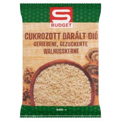 S-Budget cukrozott, darált dió 200 g