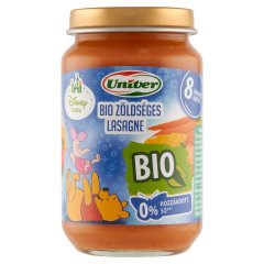 Univer Disney Baby bio zöldséges lasagne bébiétel 8 hónapos kortól 163 g