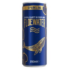 Floewater Sparkling szén-dioxiddal dúsított, duplán-szűrt ivóvíz 250 ml