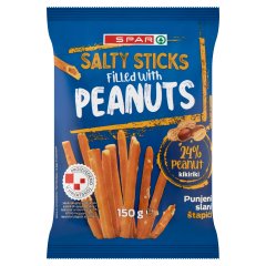 SPAR sós pálcikák földimogyoróval töltve 150 g