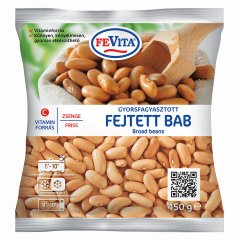 FeVita gyorsfagyasztott zsenge friss fejtett bab 450 g