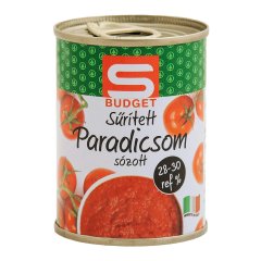 S-BUDGET sűr.paradicsom 28-30% 140 g
