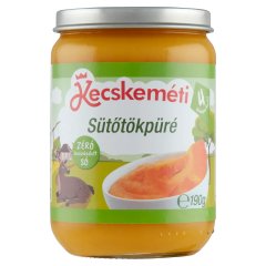 Kecskeméti sütőtökpüré főzelék a babának 4 hónapos kortól 190 g