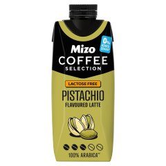 Mizo Coffee Selection Pistachio Latte UHT laktózmentes, zsírszegény pisztácia ízű kávés tej 250 ml