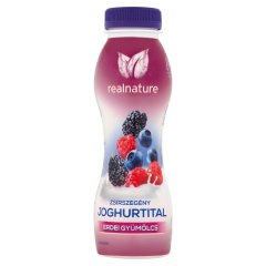 Real Nature Proxy zsírszegény erdei gyümölcs ízesítésű joghurtital 250 g
