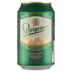 Staropramen minőségi világos sör 5% 0,33 l