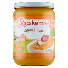 Kecskeméti sütőtök-alma bébidesszert 4 hónapos kortól 190 g