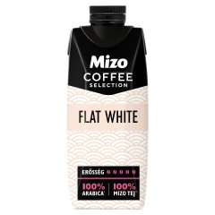 Mizo Coffee Selection Flat White UHT zsírszegény kávés tej 250 ml