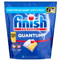 Finish Powerball Quantum Citrom mosogatógép kapszula 120 db 1248 g