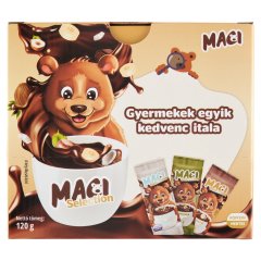 Maci Selection azonnal oldódó cukrozott pótkávé kivonat 3 különböző ízben 3 x 4 db (120 g)