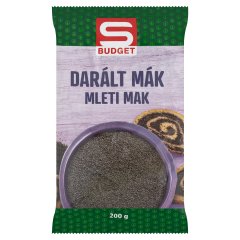 S-Budget darált mák 200 g