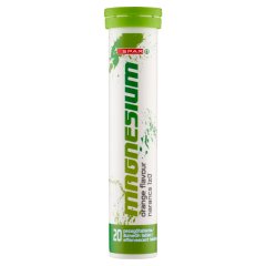 SPAR Magnézium narancs ízű étrend-kiegészítő pezsgőtabletta édesítőszerekkel 80 g