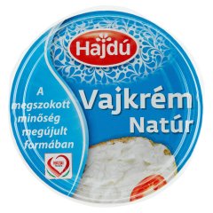 Hajdú natúr vajkrém 200 g