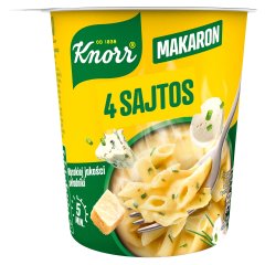 Knorr tészta négysajtos szósszal 66 g