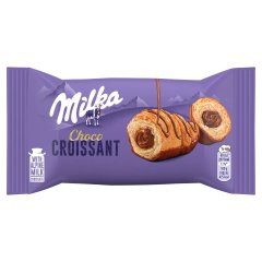 Milka Choco croissant alpesi tej felhasználásával készült tejcsokoládés töltelékkel 50 g