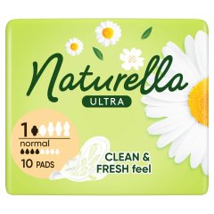 Naturella Ultra Szárnyas Betét, Normal (1-es méret) Méret, 10 db