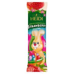 Heidi fehér csokoládé figura tejes-epres krémmel töltve 45 g 