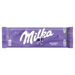 Milka alpesi tej felhasználásával készült tejcsokoládé 250 g
