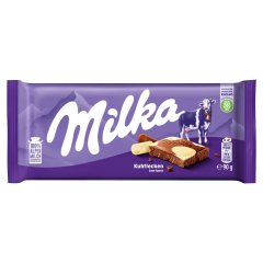 Milka alpesi tej felhasználásával készült tejcsokoládé fehér csokoládéval 90 g