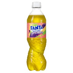 Fanta tutti-frutti ízű szénsavas energiamentes üdítőital édesítőszerekkel 500 ml