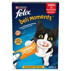 Purina Felix Deli Moments csirke macska jutalomfalat 4 x 10 g