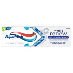 Aquafresh White Renew Long Lasting Whitening fluoridos fogkrém 75 ml 