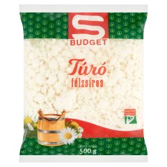 S-Budget félzsíros túró 500 g