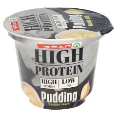 SPAR fehérjében gazdag, zsírszegény, vanília ízű UHT puding édesítőszerrel 200 g