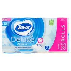 Zewa Deluxe Delicate Care toalettpapír 3 rétegű 16 tekercs