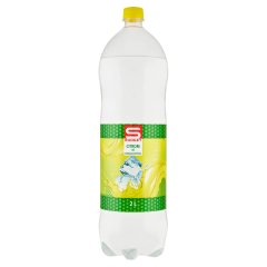 S-Budget energiamentes citrom ízű szénsavas üdítőital édesítőszerekkel 2 l