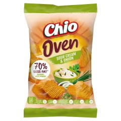 Chio Oven kemencében sütött hagymás-tejfölös ízű burgonyachips 50 g