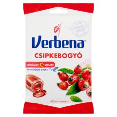 Verbena töltött keménycukorka csipkebogyó kivonattal és C-vitaminnal 60 g