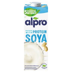 Alpro fehérjében gazdag szójaital hozzáadott kalciummal, jóddal, B2-, B12- és D2-vitaminnal 1 l