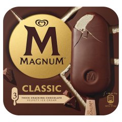 Magnum Classic vaníliás jégkrém tejcsokoládé bevonattal 3 x 100 ml (300 ml)