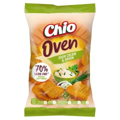 Chio Oven kemencében sütött hagymás-tejfölös ízű burgonyachips 100 g